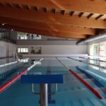 Piscine intérieure Fernando Navarro, à Galapagar, avec électrolyse au sel