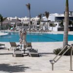 Piscine de l'hôtel Lava Beach (Lanzarote) avec électrolyse au sel Innowater